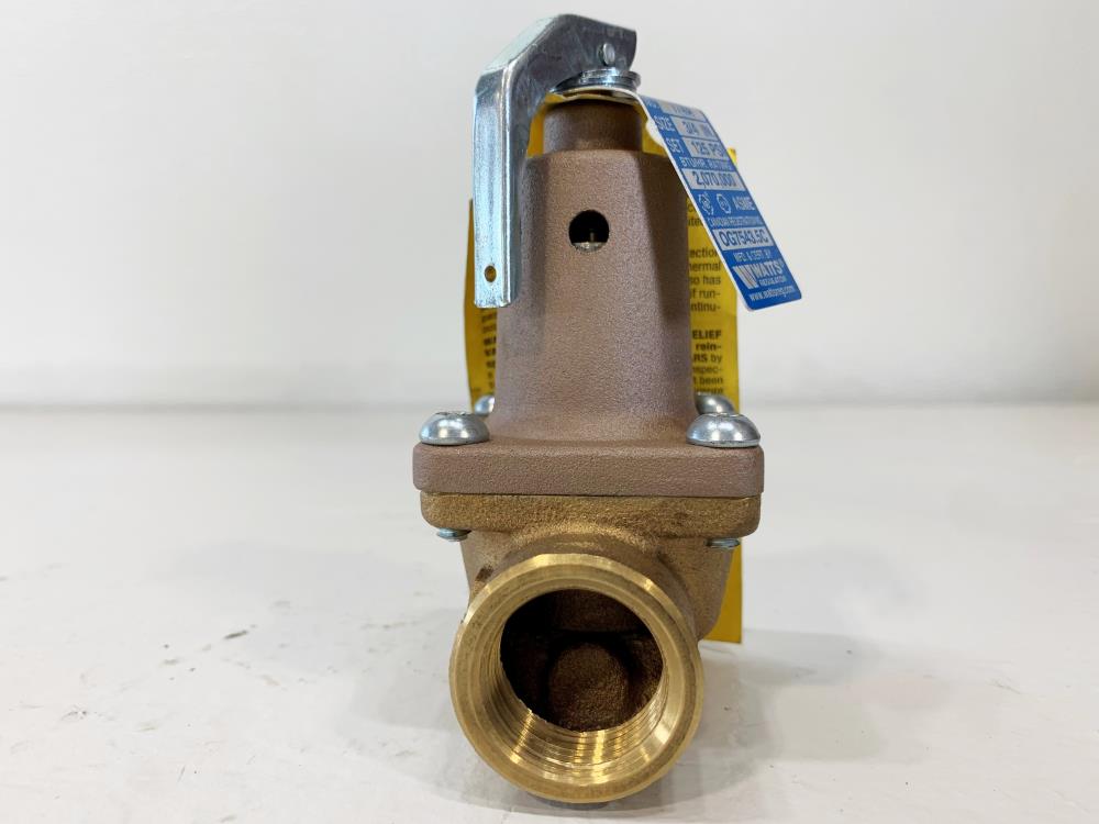 Watts 3/4" NPT 125# Bronze Relief Valve M3, 174A